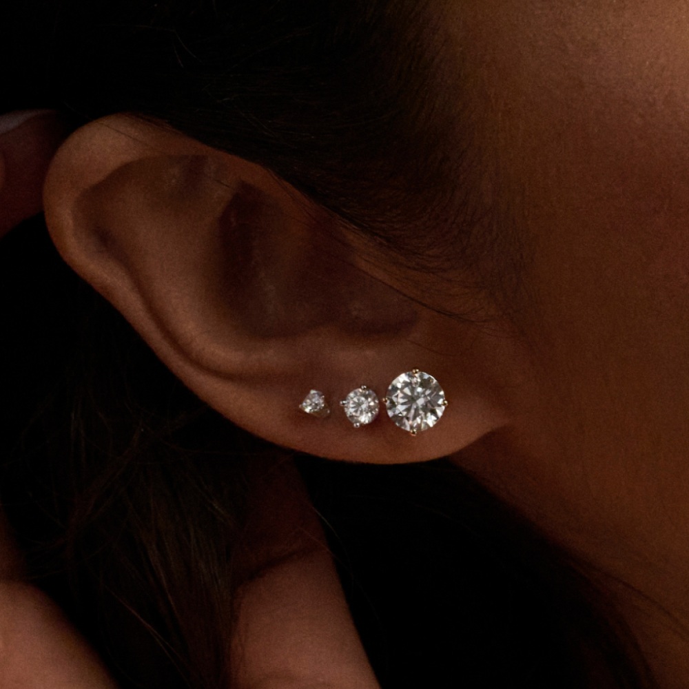 Brilliant Earth ChatGPT ad — Lab Grown Earring Guide
