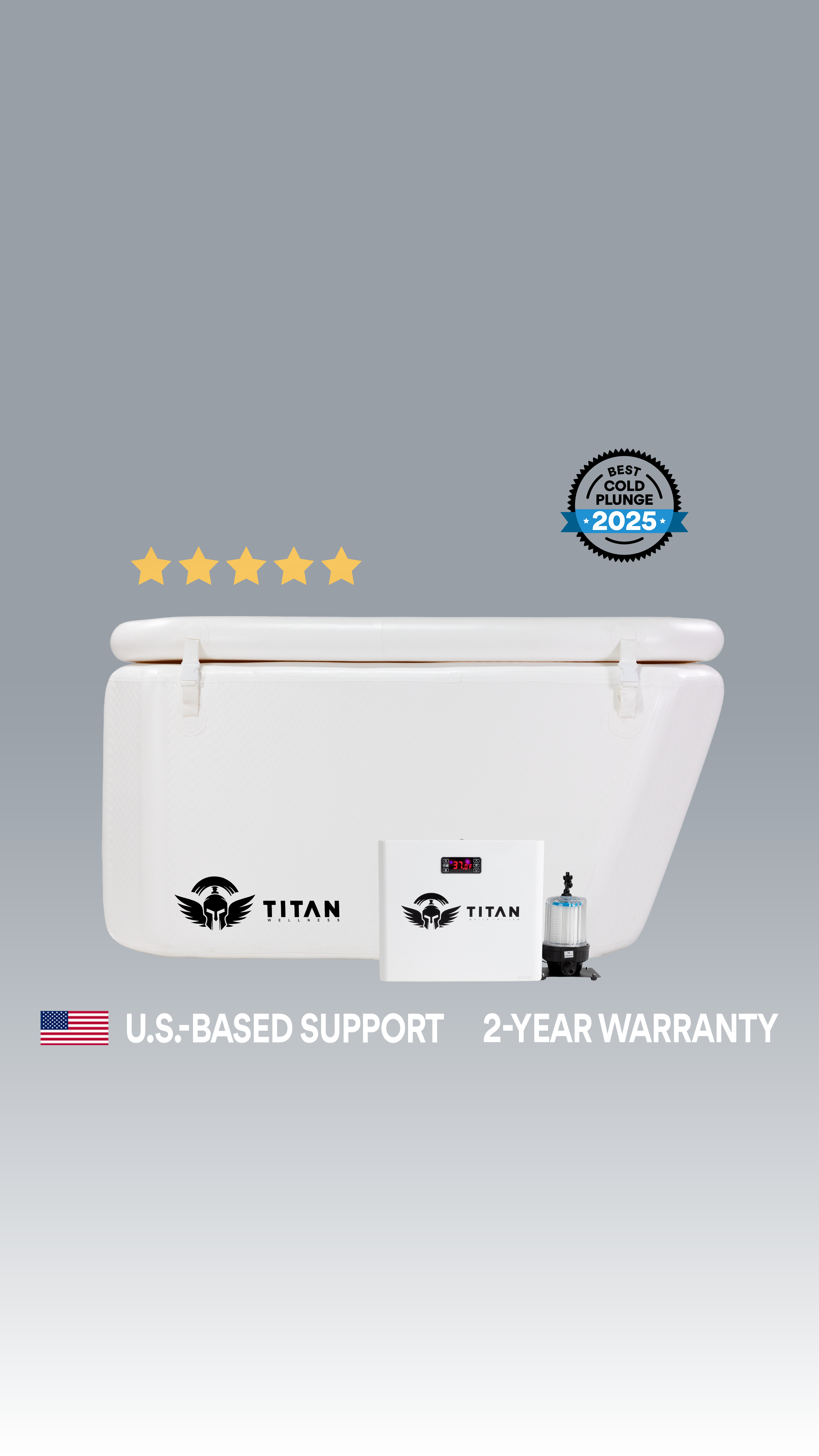 Titan Wellness Systems Inc. ChatGPT ad — Summer Sale for Ice Bath