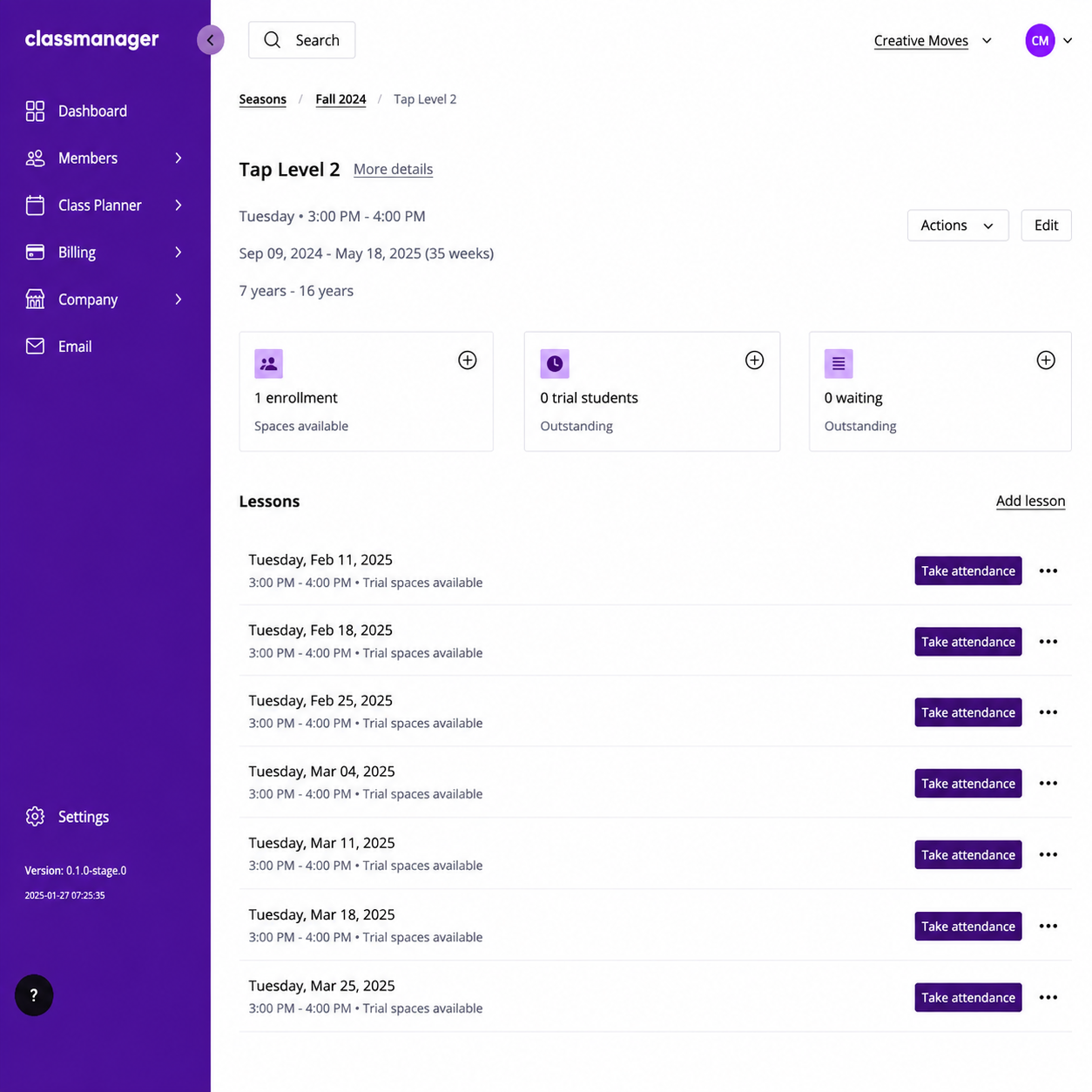 Class Manager ChatGPT ad — Replace Spreadsheets