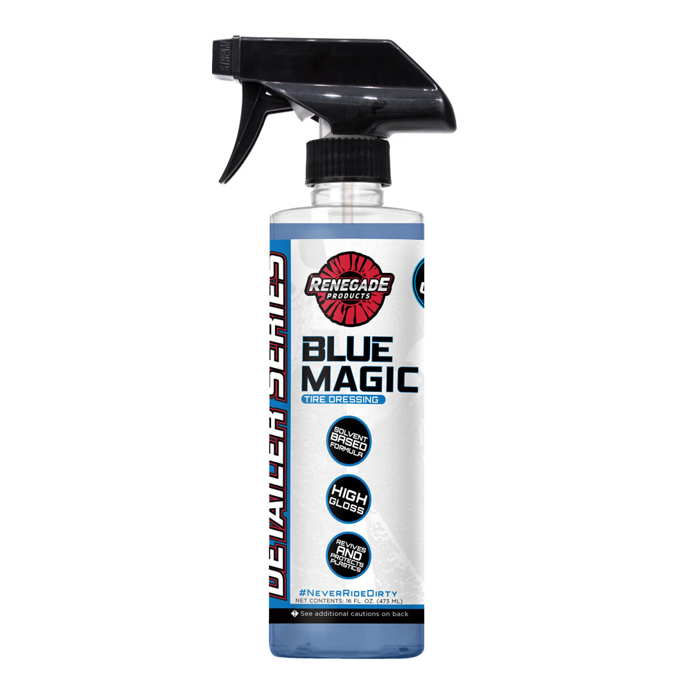 Renegade Products ChatGPT ad — Blue Magic Tire Dressing in Mobile Car Wash & Auto Detailing Services