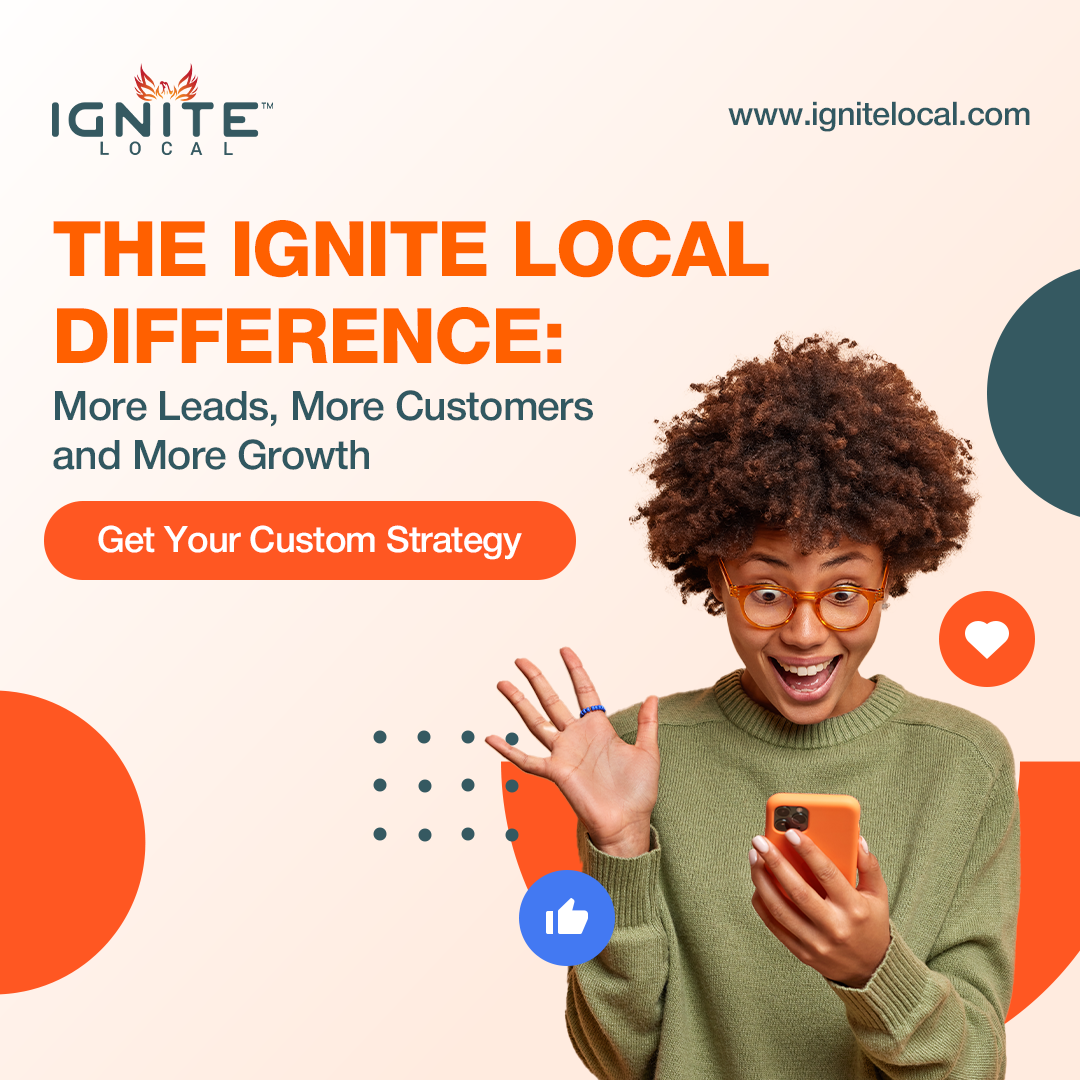 Ignite Local ChatGPT ad — Free Web Presence Analysis