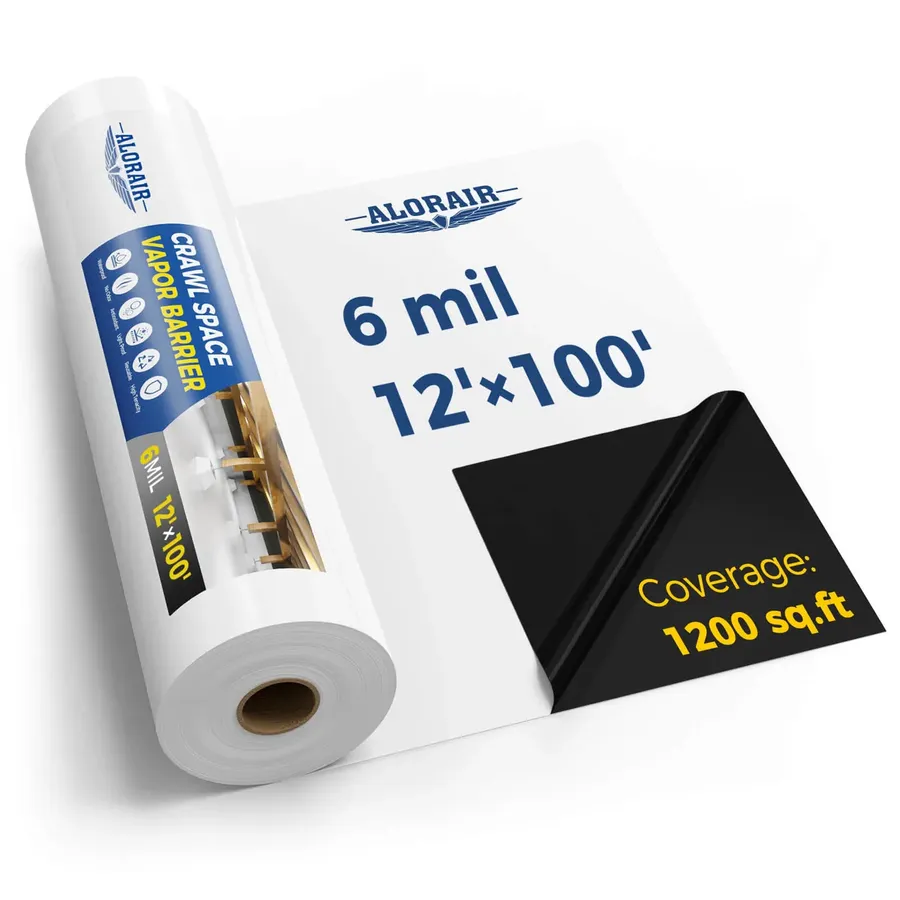 Alorair ChatGPT ad — Alorair Crawl Space Vapor Barrier 6mil 12'x100'...