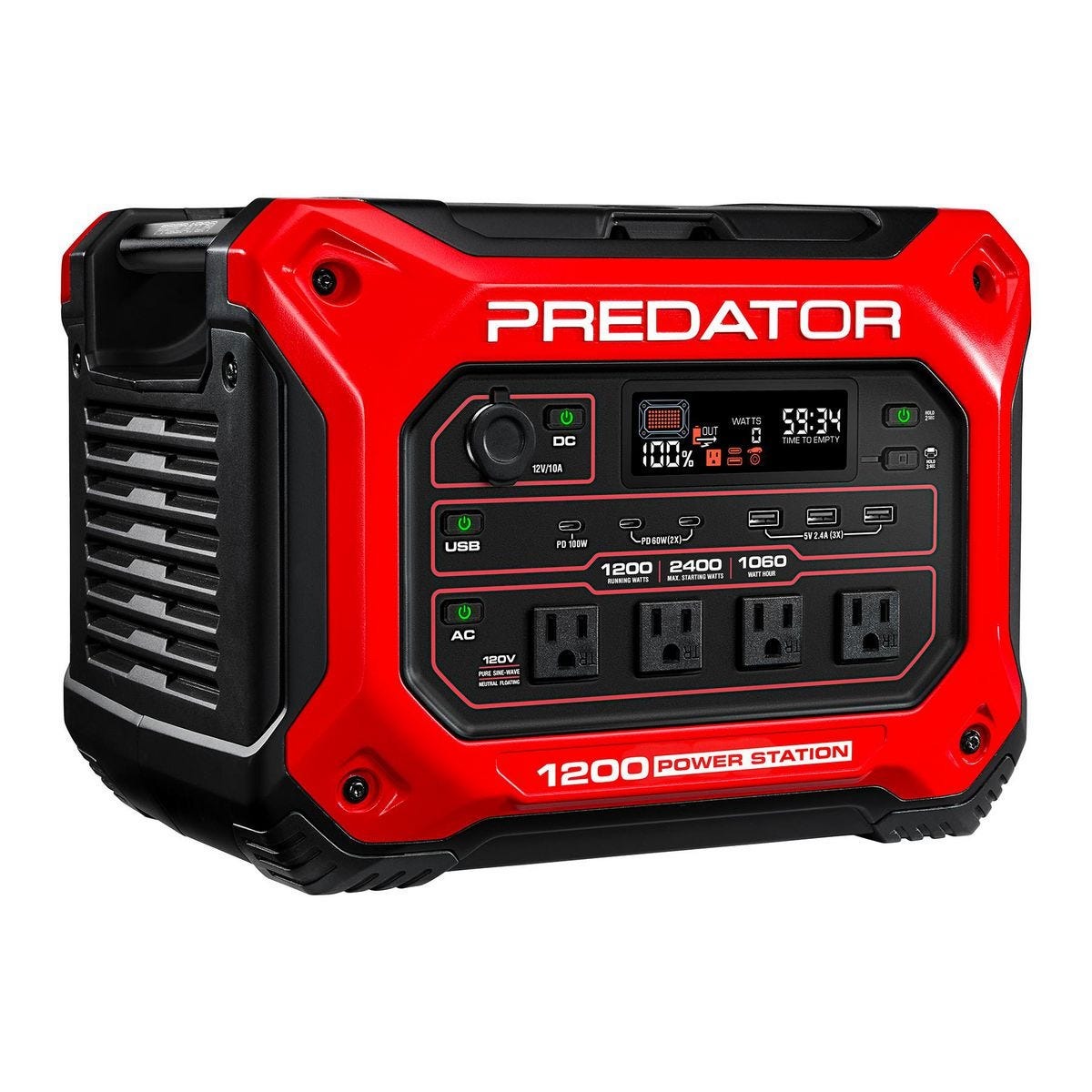 Harbor Freight ChatGPT ad — Predator 1200W Power Station