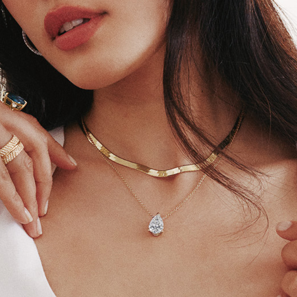 Brilliant Earth ChatGPT ad — Necklaces