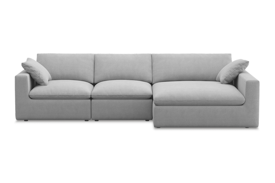 Castlery ChatGPT ad — Modular Customized Wide Chaise Sectional Sofa w...