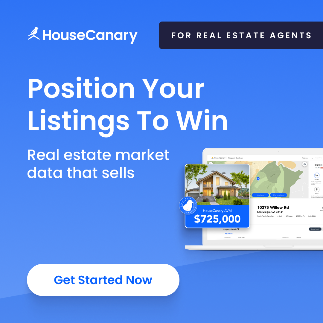 HouseCanary, Inc ChatGPT ad — Real-Time AI Property Insights for Agents in Real Estate
