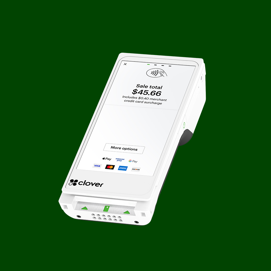 Clover ChatGPT ad — Compare Payment Processing