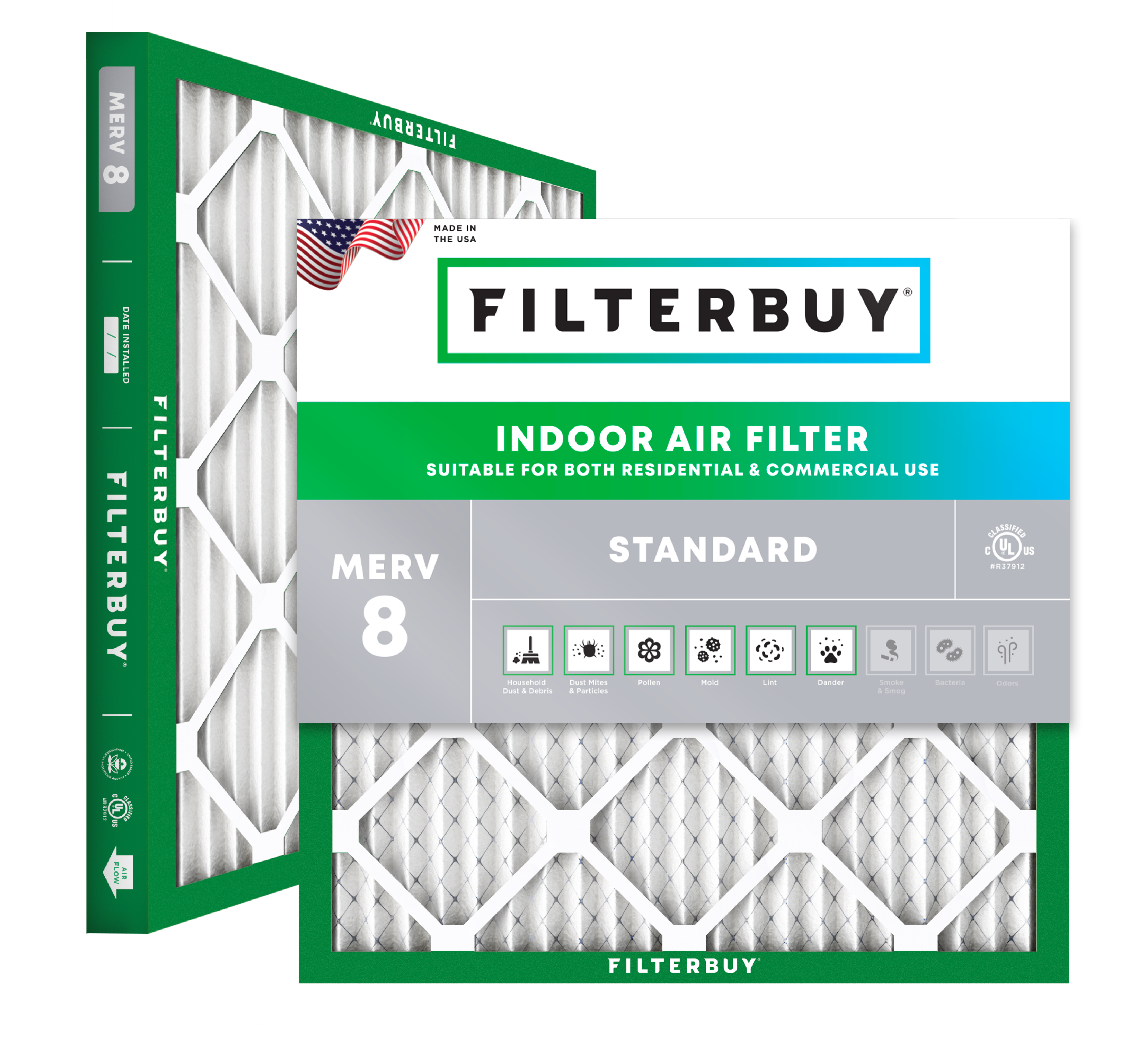 Filterbuy ChatGPT ad — Any Size. Filter Fit Guarantee. Free Shipping.