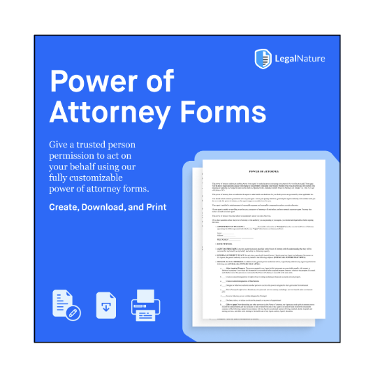 LegalNature ChatGPT ad — Easy Power of Attorney