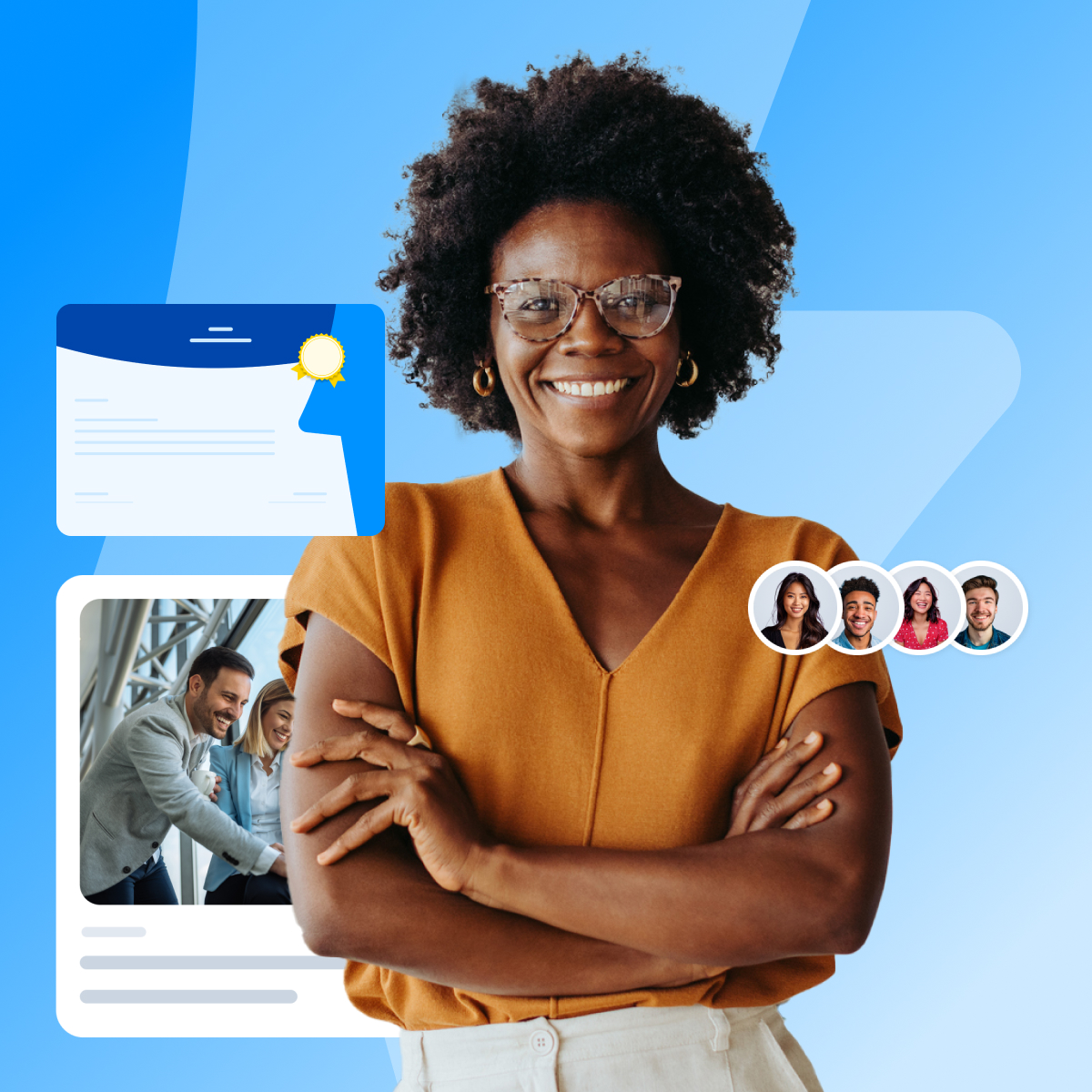 TalentLMS ChatGPT ad — Create A Fully Branded LMS