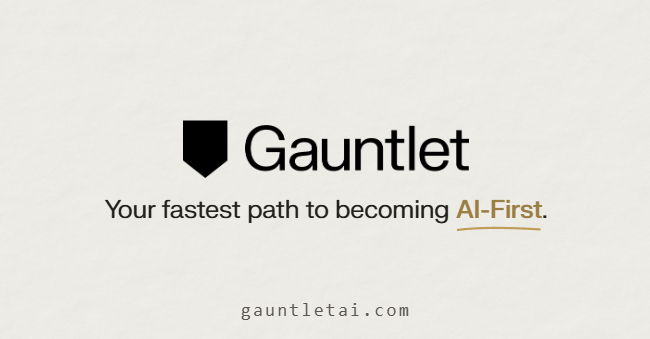 Gauntlet AI ChatGPT ad — Become an AI-First Engineer in Career & Jobs