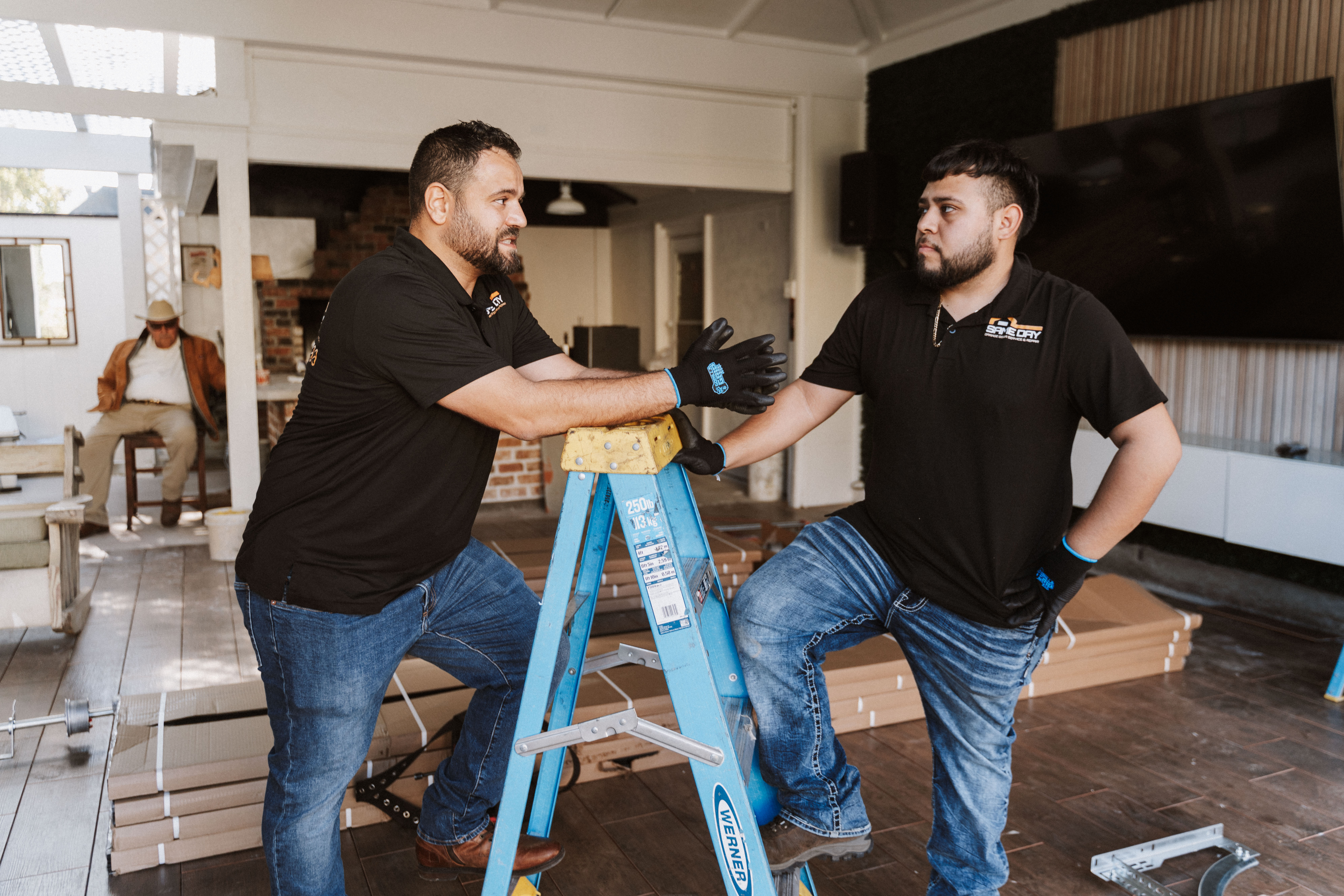 Same Day Garage Door Service & Repair ChatGPT ad — Houston's Trusted Garage Door Installers in Garage Door Replacement & Repair Services