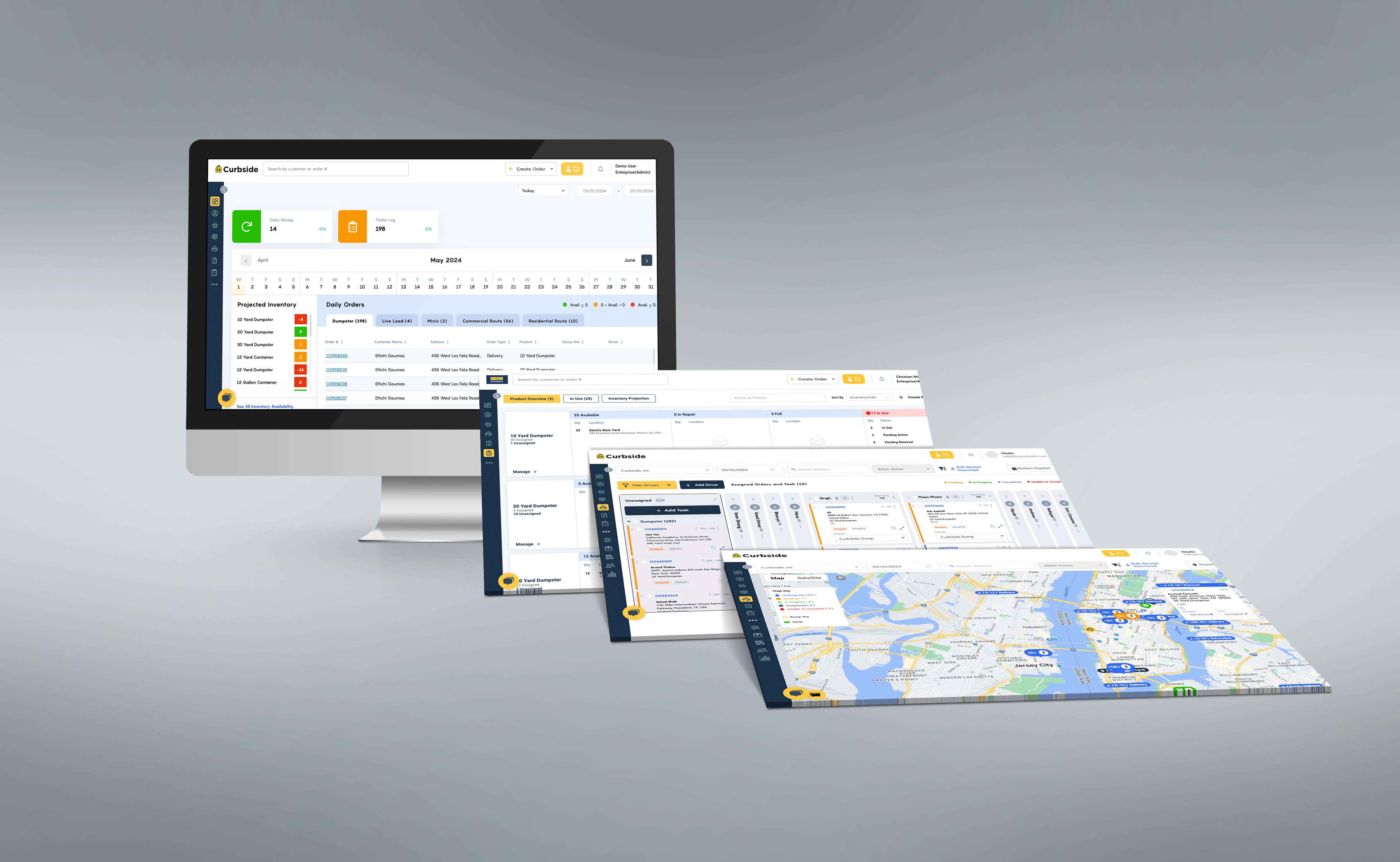 CurbWaste ChatGPT ad — Waste Management Software By Haulers, For Haulers