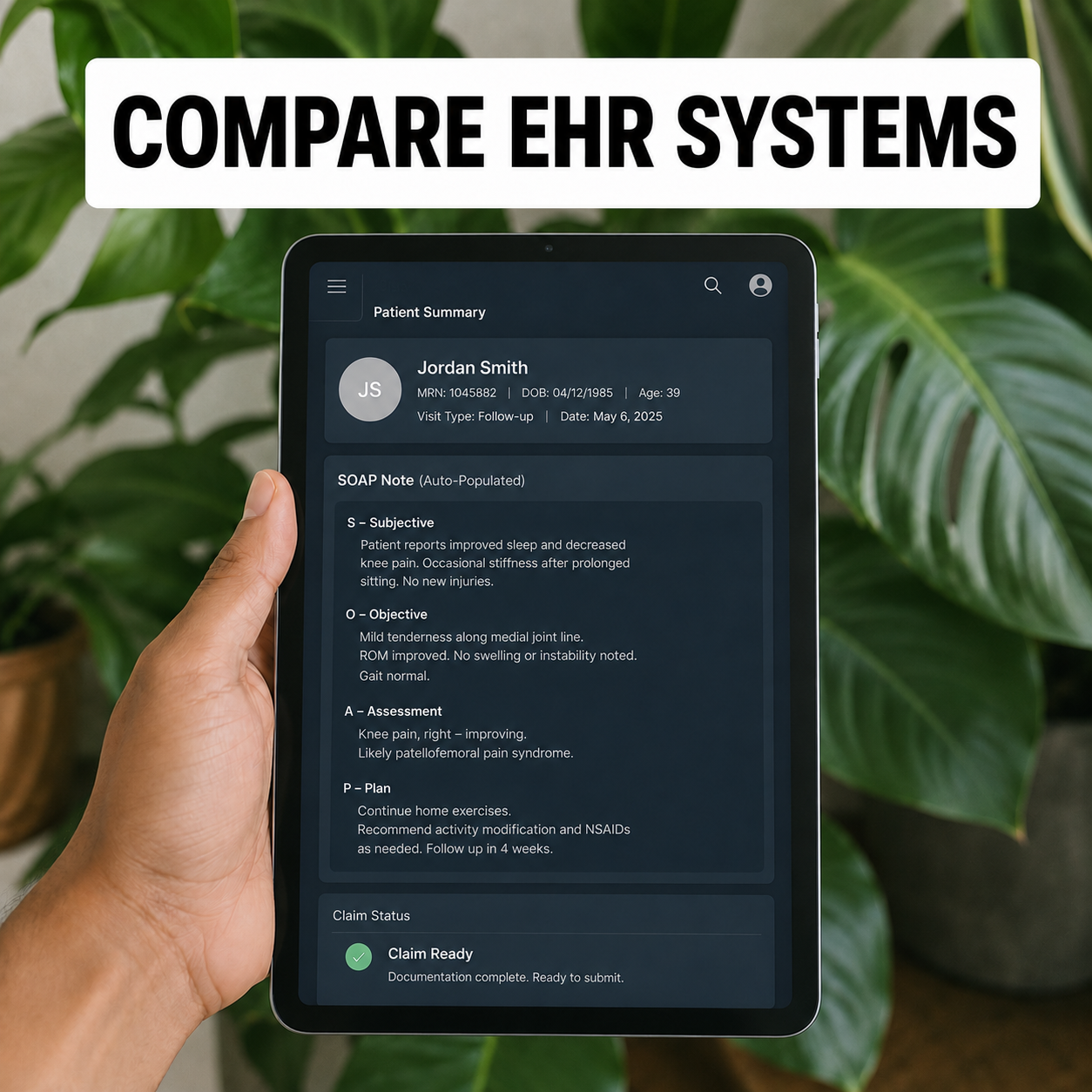 Expert Market ChatGPT ad — Top 5 EHR Systems