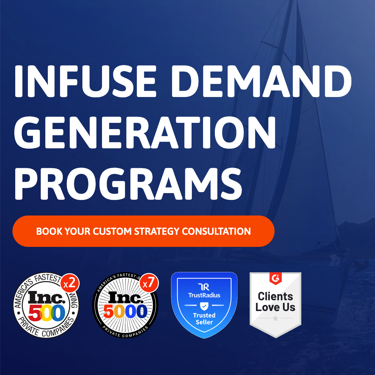 INFUSE, Inc ChatGPT ad — Explore B2B Demand Gen, ABM &amp; Lead Nurturing