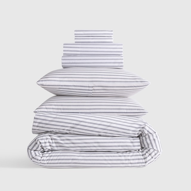 Quince ChatGPT ad — Organic Percale Bedding Sets?