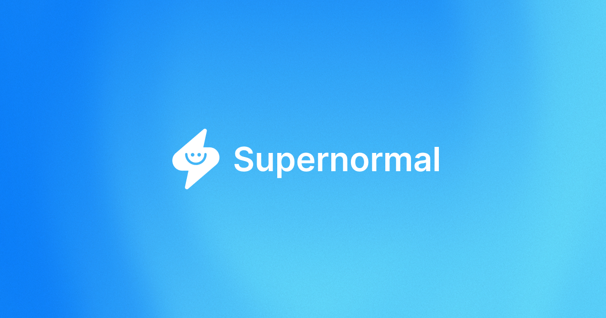 Supernormal Technologies ChatGPT ad — Supernormal AI for Agencies