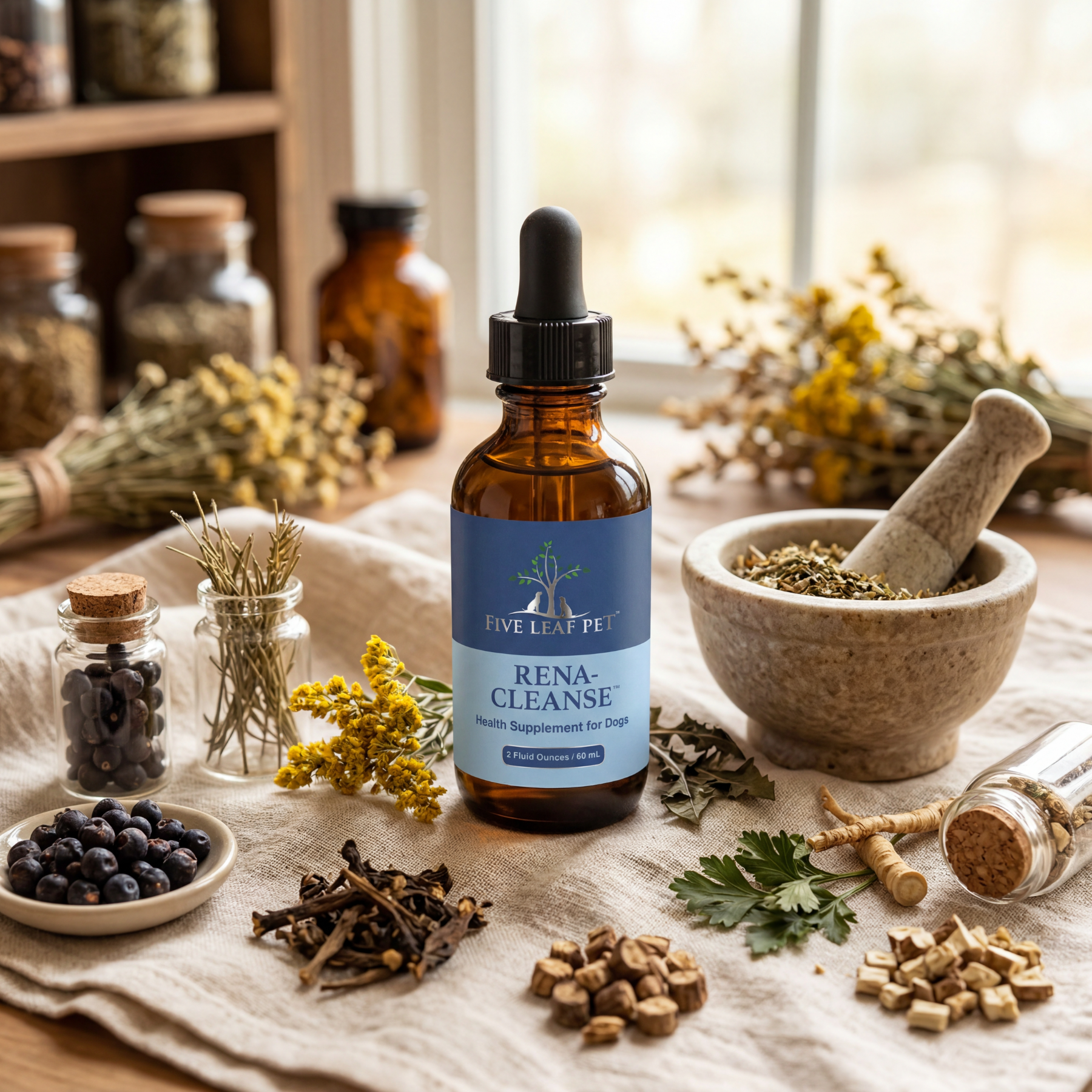 Five Leaf Pet Botanicals, Inc. ChatGPT ad — We're Here for You and Your Dog's Kidneys
