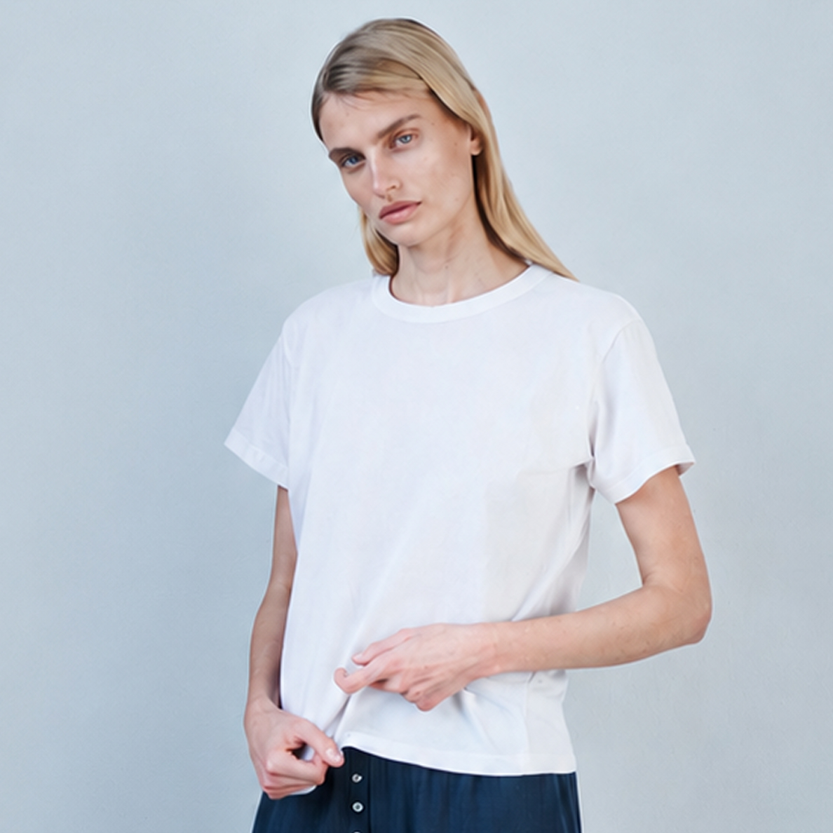 LESET ChatGPT ad — Discover LESET. Voted the best white tee.