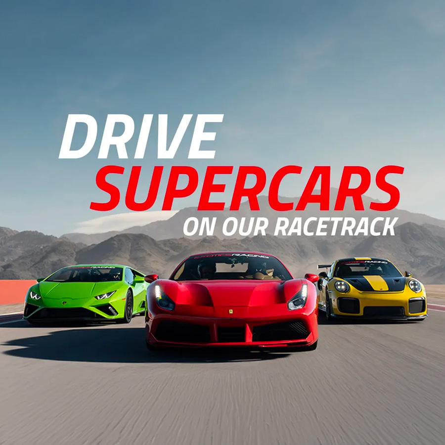 Las Vegas Motorsport Park LLC ChatGPT ad — Speed Vegas: Drive Supercars on a Racetrack
