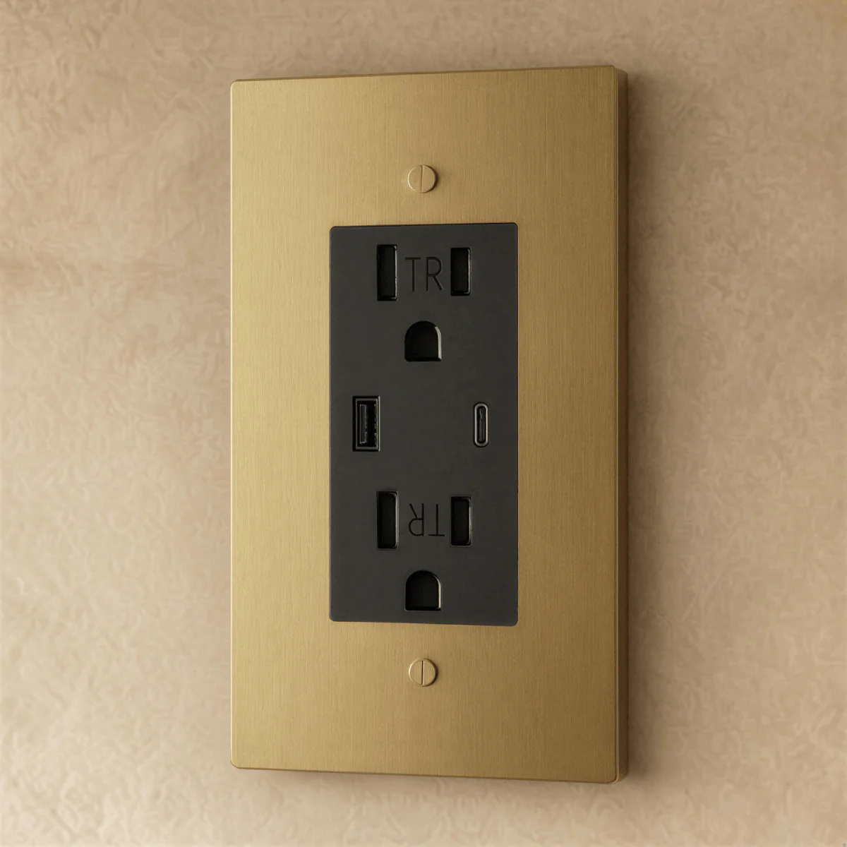 Residence Supply ChatGPT ad — Solid Brass Outlets