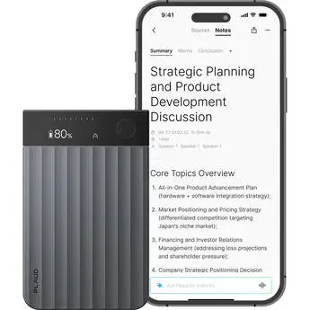 B&H Photo Video ChatGPT ad — PLAUD AI Note Pro Transcriber in Ambient Clinical Intelligence & AI Medical Scribing