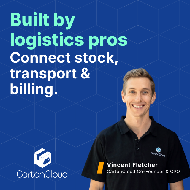CartonCloud CA Inc. ChatGPT ad — Built by logistics pros in Real Estate