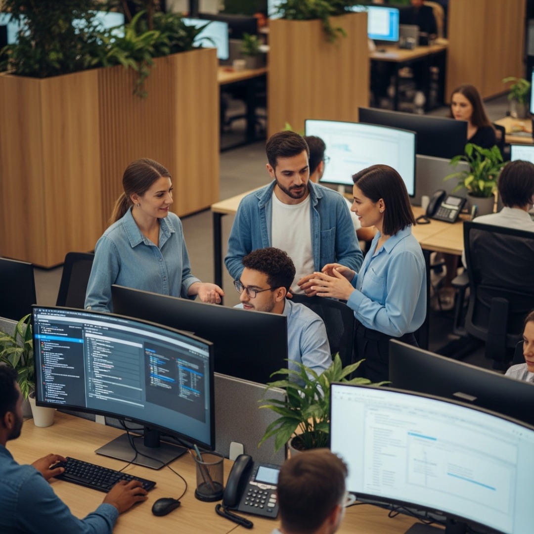 Blue Coding LLC ChatGPT ad — Hire Top LATAM Developers in Business Consulting