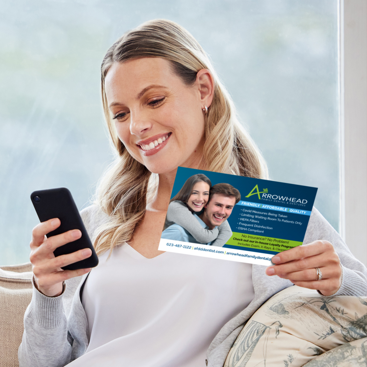 Cactus Mailing Company ChatGPT ad — Increase Sales with Postcard Mailers