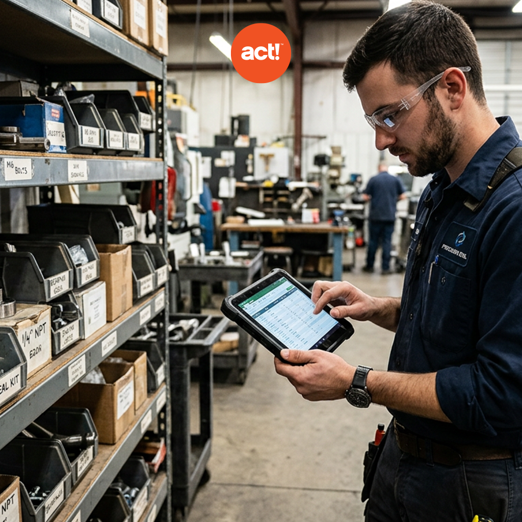 Act! LLC ChatGPT ad — CRM for Manufacturers