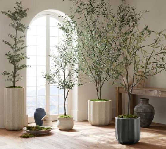 Pottery Barn ChatGPT ad — Faux Plants & Trees