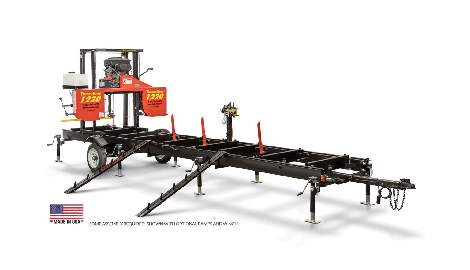 TimberKing ChatGPT ad — TimberKing Portable Sawmills - Built to Last in Beekeeping Supplies & Apiary Equipment