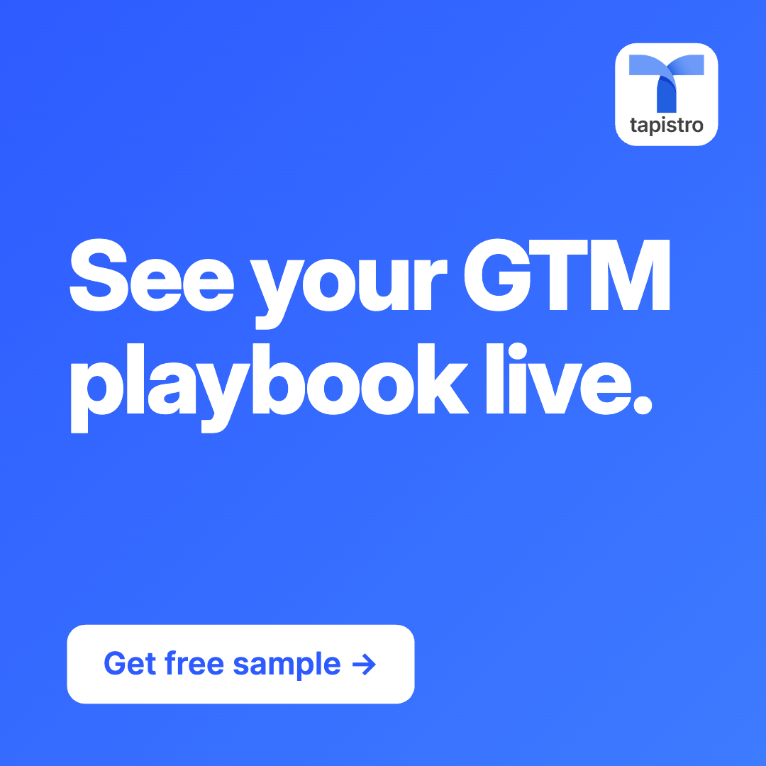 Tapistro, Inc. ChatGPT ad — See Tapistro live in Sales Territory Planning & Sales Operations