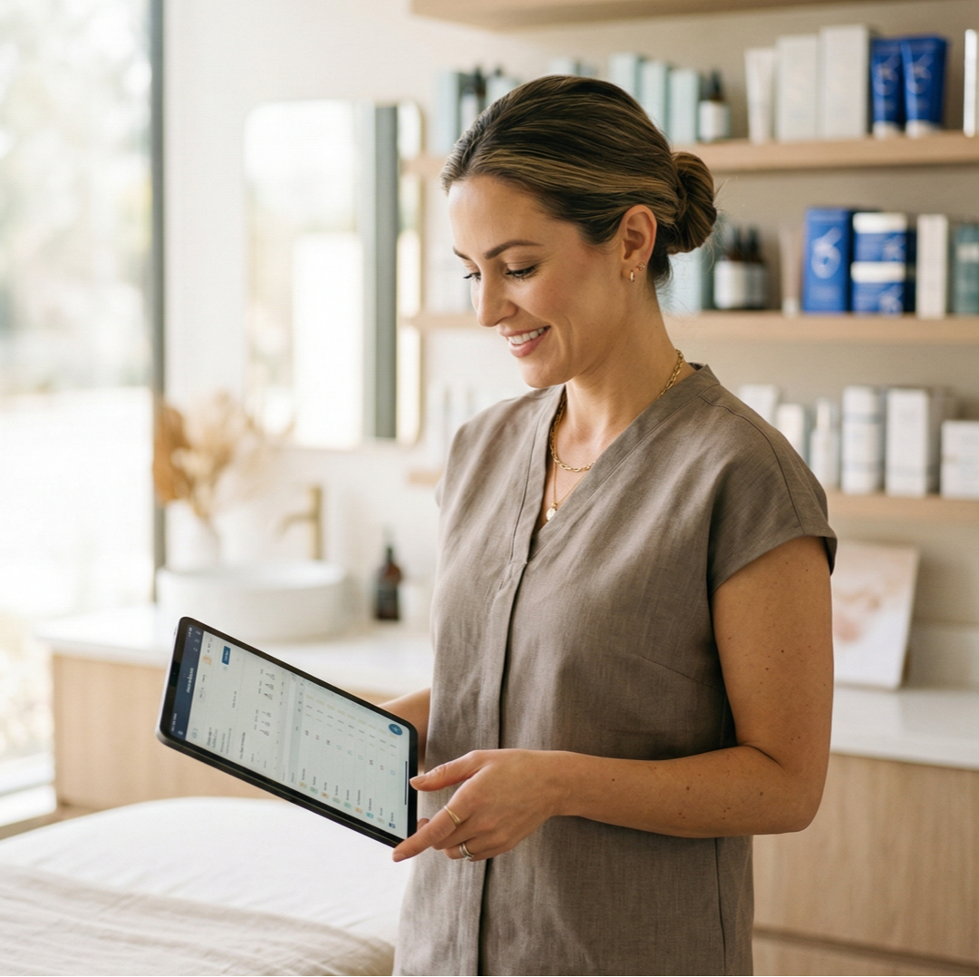 PatientNow ChatGPT ad — Simplify Daily Med Spa Operations