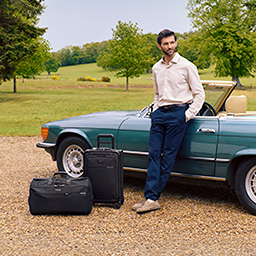 M Booth + Briggs & Riley ChatGPT ad — Travel Well. Carry The Best.