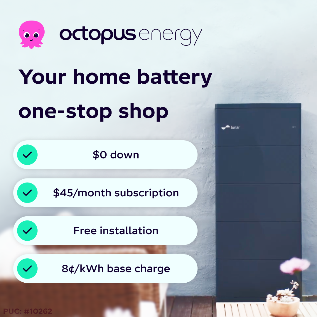 Octopus Energy ChatGPT ad — Prepare your home for anything.