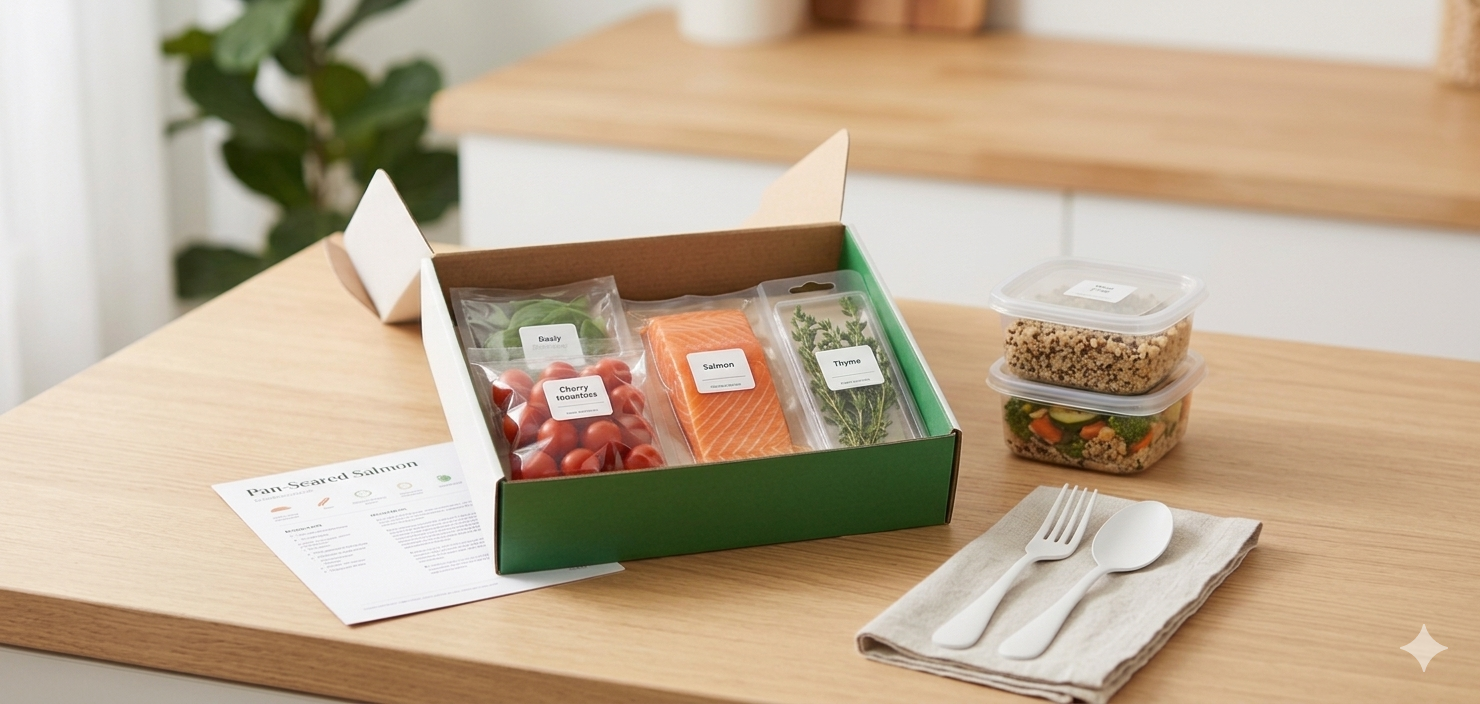 CompareGround ChatGPT ad — Top Meal Kit Delivery of 2026 - Compare Services