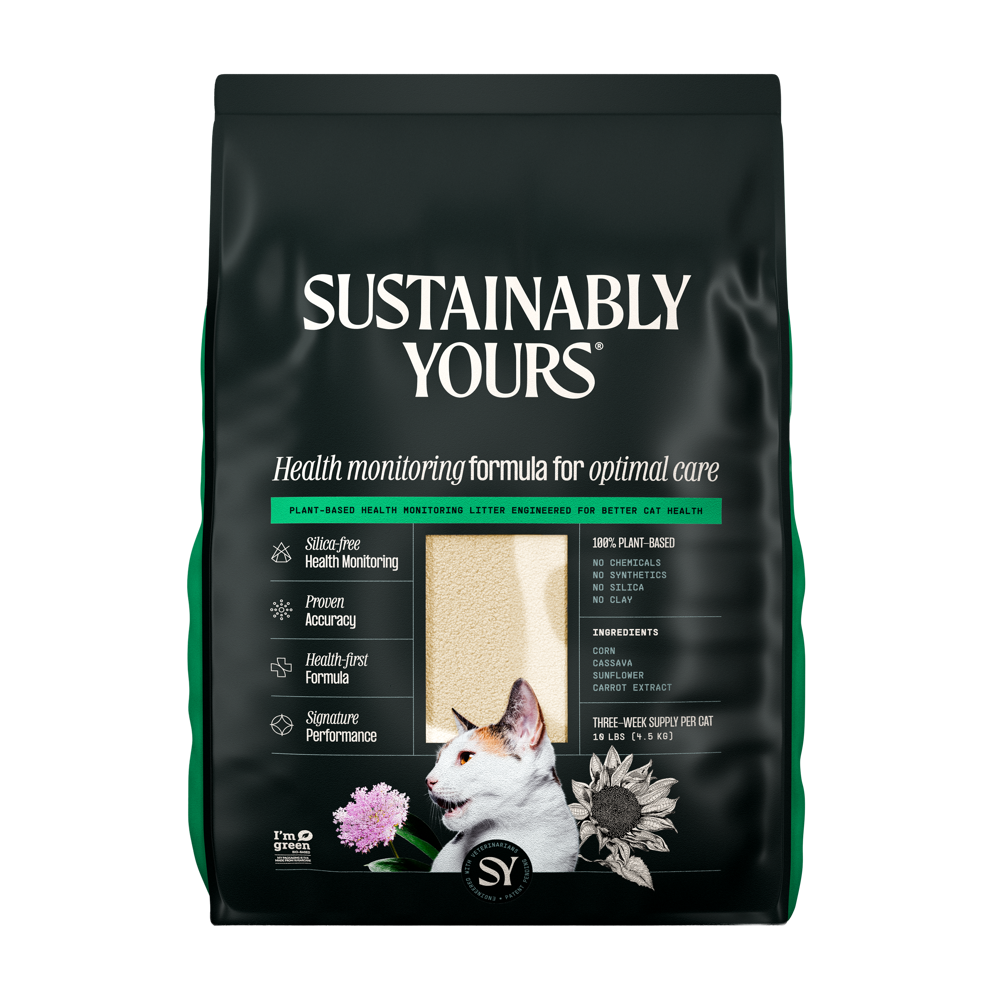 Sustainably Yours ChatGPT ad — Health Monitoring Cat Litter