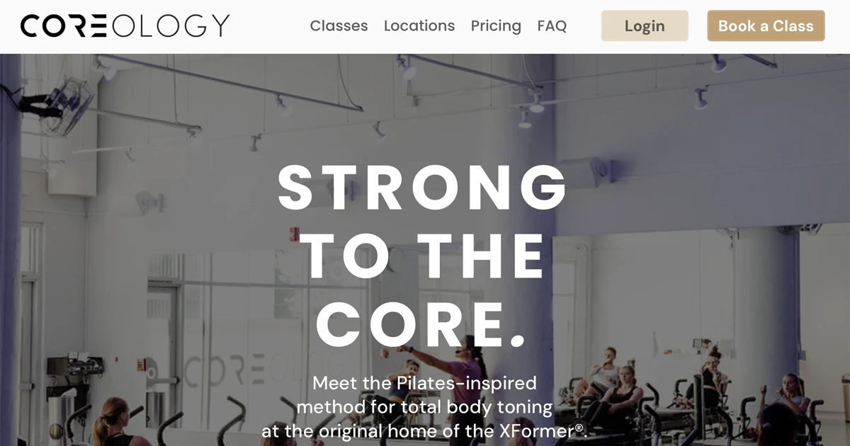 Coreology Inc. ChatGPT ad — Coreology | XFormer Pilates & Cardio Studios in LA