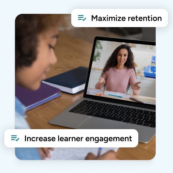 Momentive Software ChatGPT ad — Train Customers Online in Language Learning Apps