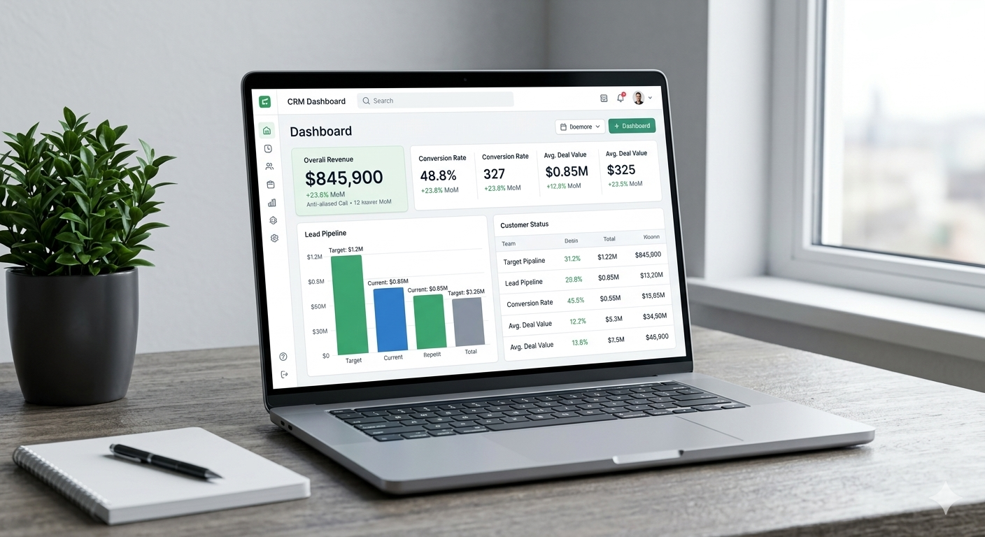CompareGround ChatGPT ad — Top CRM Platforms Compared - Save Time & Grow