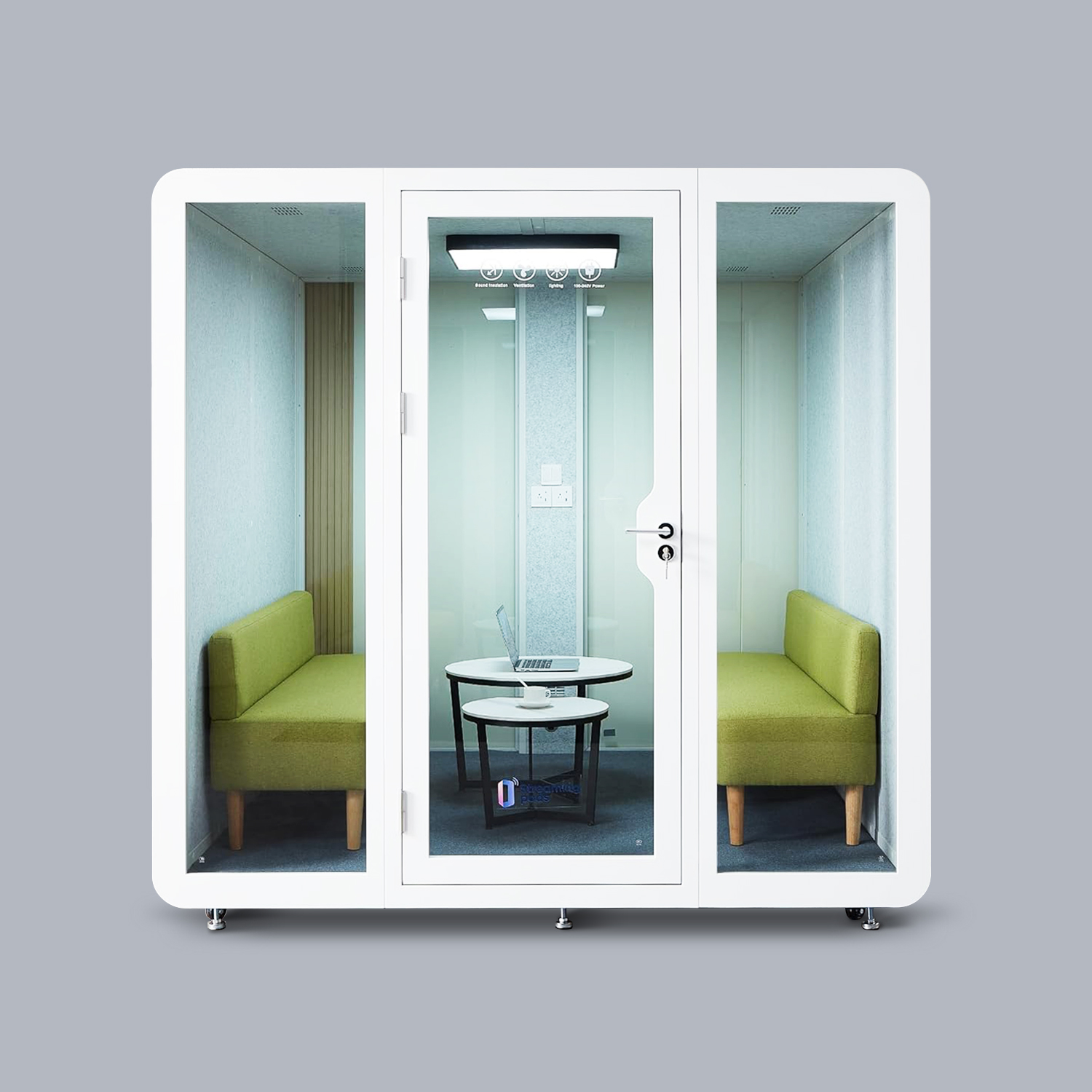 Yao Interactive Inc. ChatGPT ad — Soundproof Office Pods in Real Estate