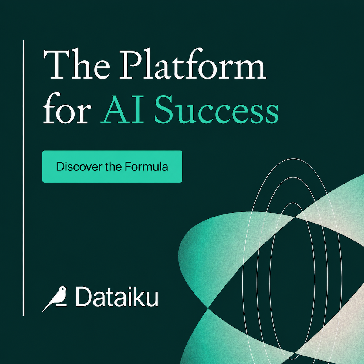 Dataiku ChatGPT ad — Govern AI with Confidence.