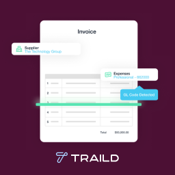 Traild Software ChatGPT ad — Cut AP Processing Time by Up to 80%