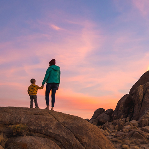 AllTrails ChatGPT ad — Want to get the kids outside?