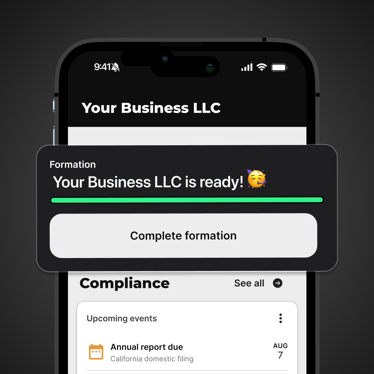 ZenBusiness ChatGPT ad — File Your LLC in Minutes