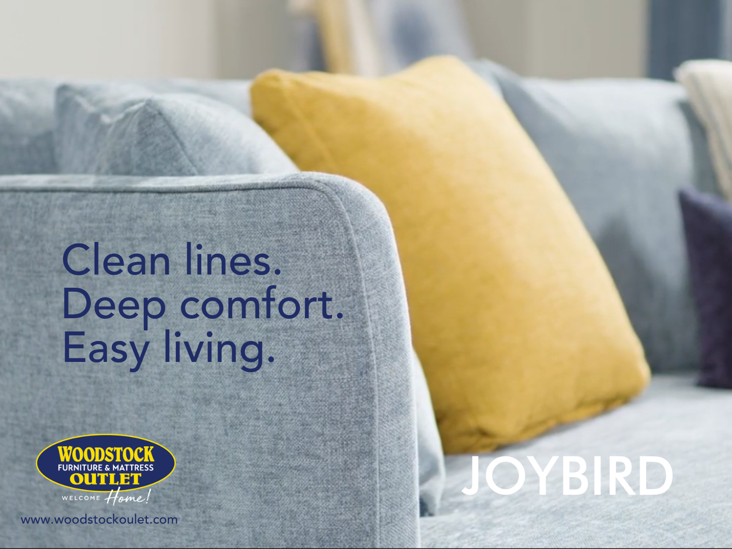 Woodstock Furniture & Mattress Outlet ChatGPT ad — Furniture for Every Room