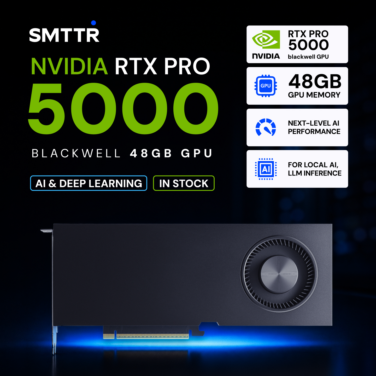 Standard Matter LLC ChatGPT ad — RTX PRO 5000 — Best AI GPU of 2026