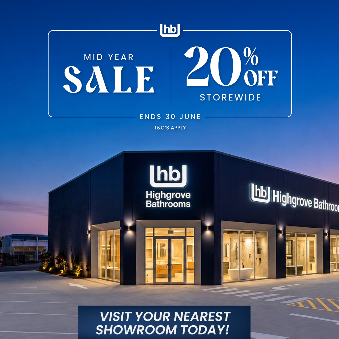 Highgrove Bathrooms Pty Ltd ChatGPT ad — 20% Off Storewide Mid-Year Sale