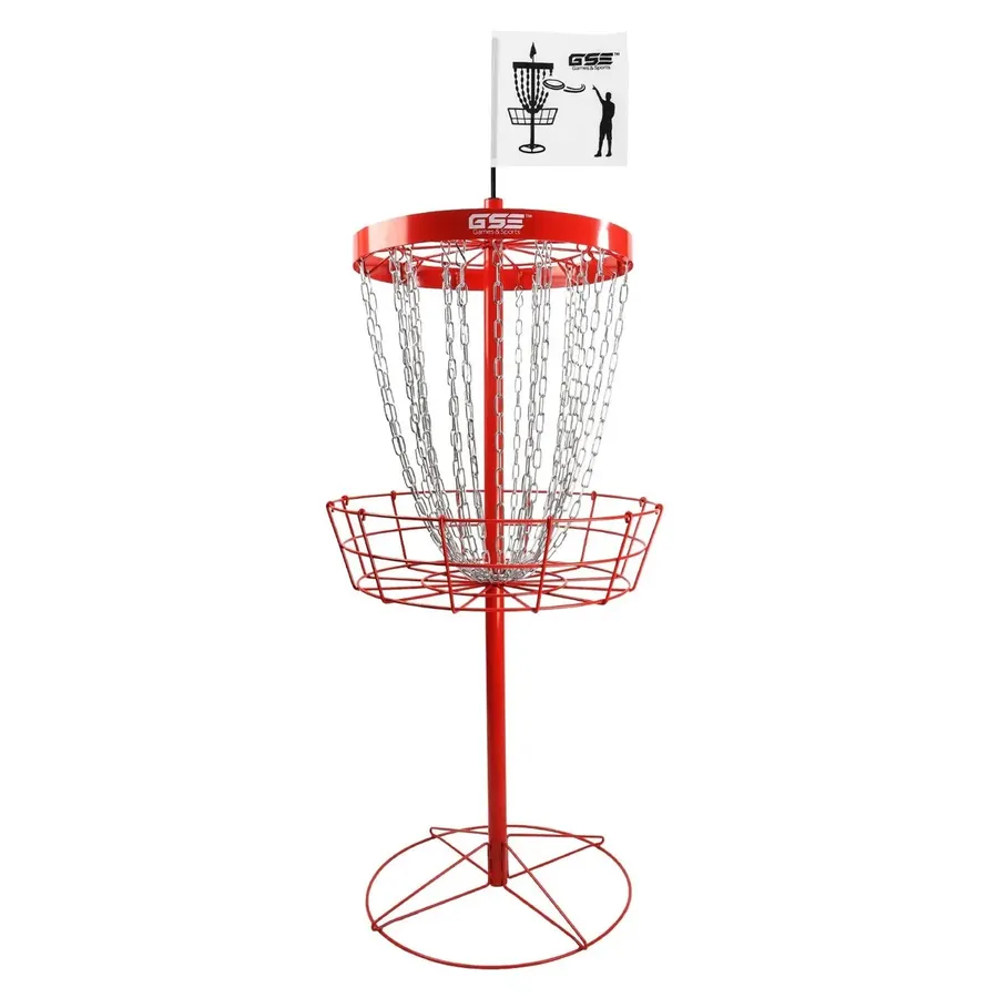 Overstock ChatGPT ad — GSE™ Deluxe Portable 24-Chain Disc Golf Targets...